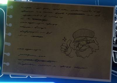  Image of a doodle with an older man's face and him holding up a thumb's up. He looks like an inventor.