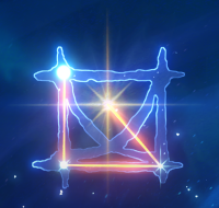 Image of a constellation that looks like a window.